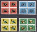 Nieuw Guinea NVPH nr. 69-72 Postfris in blokken van vier, Verzenden, Postfris, Nieuw-Guinea