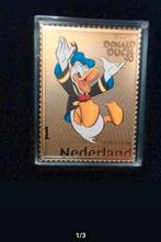 2 stuks gouden postzegel Donald duck, Ophalen, Koningin Beatrix, Overige waardes