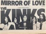 Paginagrote A4 advertentie KINKS Mirror Of Love release, Cd's en Dvd's, Vinyl | Pop, Ophalen of Verzenden