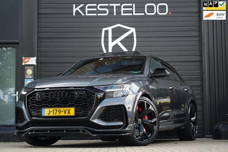 Audi RSQ8 4.0 TFSI RS Q8 DYNAMIC+ KERAM/CARBON/HUD/GEK STOEl, Auto's, Audi, Bedrijf, Te koop, RSQ8, 360° camera, 4x4, ABS, Adaptive Cruise Control