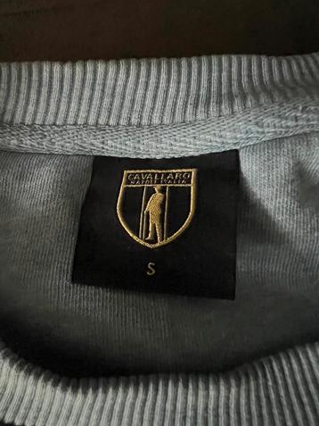 Cavallaro Napoli heren sweater – Lichtblauw – Maat S beschikbaar voor biedingen