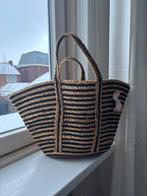 Strandtas jute zwart en beige nieuw, Ophalen of Verzenden, Zo goed als nieuw, Beige, Shopper