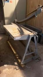 JORG zink schaar, slagschaar, valbank met voetklem., Doe-het-zelf en Verbouw, Gereedschap | Handgereedschap, Ophalen, Gebruikt