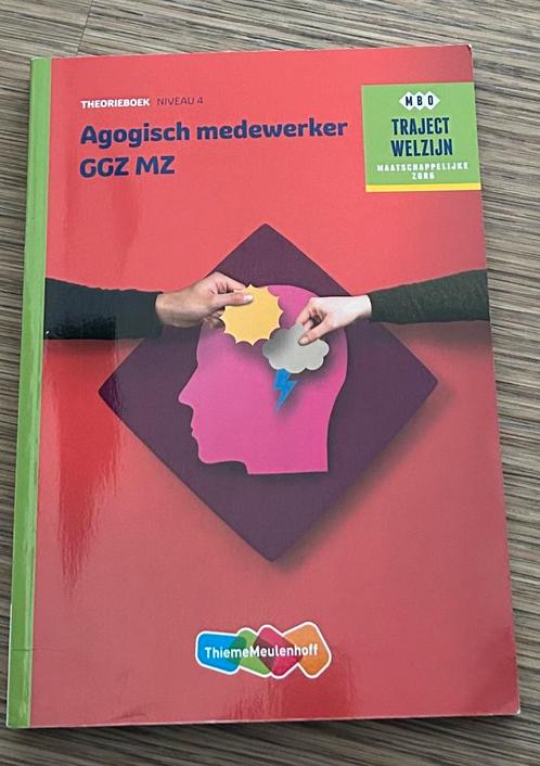 Agogisch medewerker GGZ MZ Theorieboek, Boeken, Schoolboeken, Zo goed als nieuw, Overige vakken, Overige niveaus, Ophalen of Verzenden