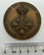 Bronzen Penning KVNRO, Ophalen of Verzenden, Brons