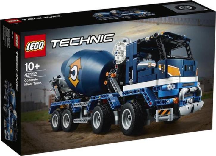 LEGO 42112 Technic Betonmixer, Kinderen en Baby's, Speelgoed | Duplo en Lego, Nieuw, Lego, Complete set, Ophalen of Verzenden
