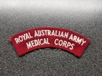 Schouder embleem- Royal Australian Army Medical Corps, Verzamelen, Embleem of Badge, Amerika, Ophalen of Verzenden, Landmacht