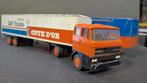 Daf 3300 Met 2 trailers 1:50 Lion Car Pol, Bus of Vrachtwagen, Zo goed als nieuw, Lion Toys, Verzenden