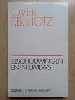 OVER F.B. HOTZ beschouwingen en interviews (1982), Ophalen of Verzenden