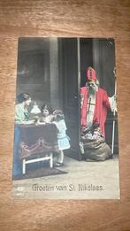 Oude ansichtkaart Sinterklaas 1914 Groeten van Sint Nikolaas, Verzamelen, Ansichtkaarten | Themakaarten, Ophalen of Verzenden