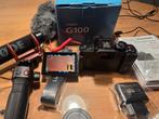 Panasonic Lumix DC-G100 Vlog Pakket - Zo Goed Als Nieuw!, Ophalen of Verzenden, Zo goed als nieuw, Compact, Minder dan 4 keer