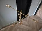 Moderne Hanglamp Sydney Goud/Messing, Ophalen, 50 tot 75 cm, Zo goed als nieuw, Metaal