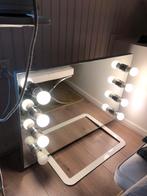 Visagie spiegel 8 lampen, Gehele gezicht, Make-up, Zo goed als nieuw, Ophalen