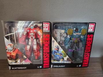 Transformers Combiner Wars Scattershot & Onslaught beschikbaar voor biedingen