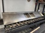 Handgemaakt RVS aanrecht met dubbele spoelbak, Huis en Inrichting, Ophalen, Gebruikt, 200 cm of meer, Minder dan 100 cm