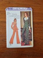 Vintage naaipatroon simplicity 5978 70s pak, Hobby en Vrije tijd, Kledingpatronen, Ophalen of Verzenden, Zo goed als nieuw, Vrouw