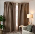 Ikea Vilborg gordijnen, Ophalen, 100 tot 150 cm, 200 cm of meer, Grijs