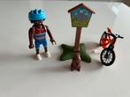 Playmobil 70303 Mountainbiker, Ophalen of Verzenden, Zo goed als nieuw, Complete set