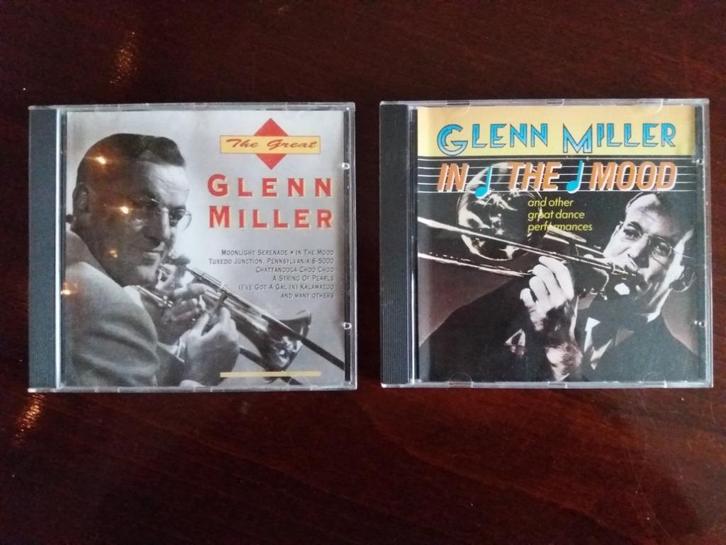 2 Cd's van de trompettist "Glenn Miller"., Cd's en Dvd's, Cd's | Instrumentaal, Zo goed als nieuw, Ophalen of Verzenden