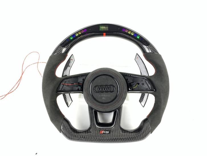 Audi RS3 custom carbon led stuur, Auto diversen, Tuning en Styling, Ophalen of Verzenden