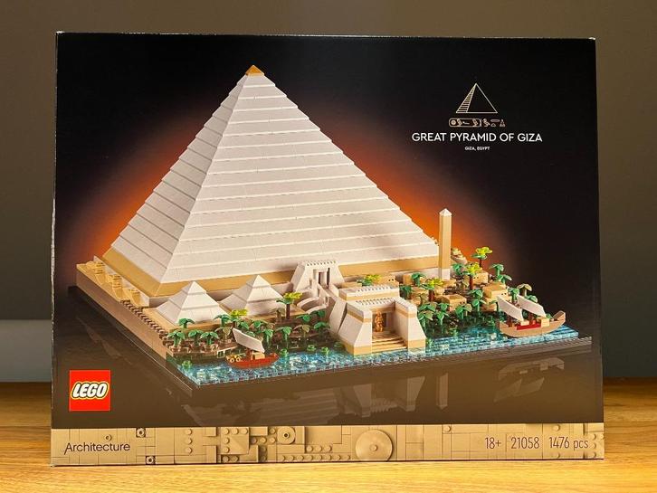 Lego Architecture 21058 Grote Piramide van Gizeh, Kinderen en Baby's, Speelgoed | Duplo en Lego, Zo goed als nieuw, Lego, Complete set