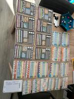 Complete set geplastificeerde spellen met dobbelbord, Ophalen of Verzenden, Nieuw