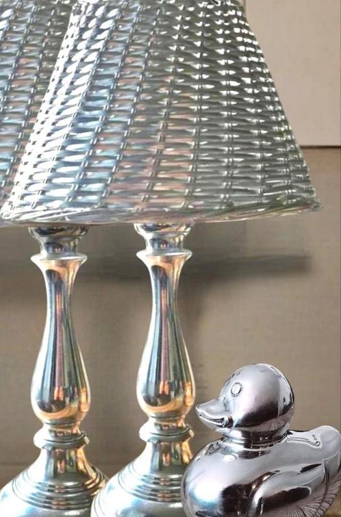 Sample Nickel eend & 2 pcs rivièra maison candlehorders, Huis en Inrichting, Woonaccessoires | Kandelaars en Kaarsen, Ophalen of Verzenden