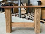 Gerecycled Elmwood tafelpoot - X & A poot, Huis en Inrichting, Ophalen, Tafelpoot, Rond, Nieuw
