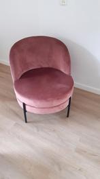 KARWEI fauteuil Eef Roze, Ophalen, Minder dan 75 cm, Zo goed als nieuw, Metaal