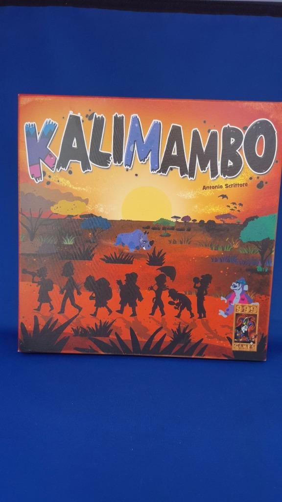 Kalimambo, 999 Games 2001 zo goed als nieuw en compleet 4A25, Hobby en Vrije tijd, Gezelschapsspellen | Bordspellen, Gebruikt