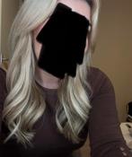 Weave extensions humanohair blond 40cm 100 gram, Sieraden, Tassen en Uiterlijk, Uiterlijk | Haarverzorging, Ophalen of Verzenden