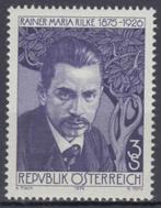 Michel  1539  Yvert 1368  Rainer Maria Rilke, Postzegels en Munten, Postzegels | Europa | Oostenrijk, Ophalen of Verzenden, Postfris