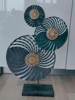 Metalen decoratie op voet! 60 cm hoog., Ophalen of Verzenden, Zo goed als nieuw