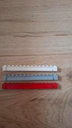 Lego onderdelen - rails 3 stuks, Ophalen of Verzenden, Gebruikt, Losse stenen, Lego