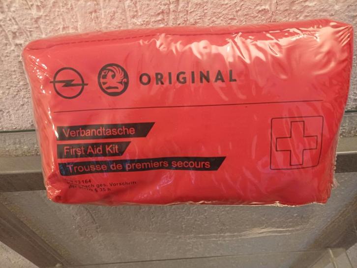 Originele Opel EHBO-kit - Nieuw in verpakking, Auto diversen, Auto-accessoires, Nieuw, Ophalen of Verzenden