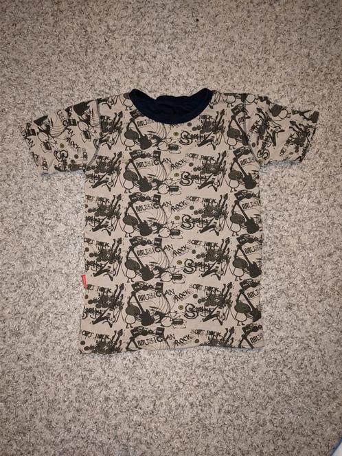 Name it | Twee-zijdig t-shirt maat 9-10 jaar (140), Kinderen en Baby's, Kinderkleding | Maat 134, Gebruikt, Jongen, Shirt of Longsleeve
