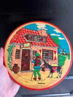 Vintage hout houten puzzel rond simplex sprookje, Antiek en Kunst, Ophalen of Verzenden