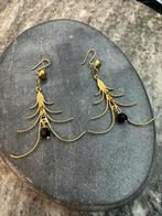 Surinaamse oorbellen 14k met onyx, Sieraden, Tassen en Uiterlijk, Ophalen of Verzenden, Nieuw