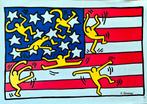 Keith Haring - Amerikaanse Vlag, Ophalen