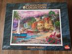 Goliath puzzel 1000 stukjes Chuck Pinson On Golden Shores, Ophalen of Verzenden, 500 t/m 1500 stukjes