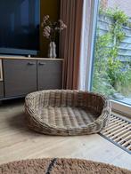Robuuste rieten/wilg hondenmand 80x60, Dieren en Toebehoren, Ophalen, Gebruikt, Riet