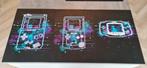 Displate Metalen Posters Gameboy Classic, Color & Advance, Ophalen of Verzenden, Zo goed als nieuw