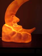Heico nachtlamp Maan, kunststof, 1980's, Ophalen of Verzenden