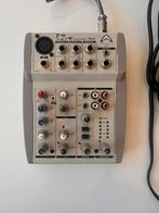 EZ-M mini-mixer 10x2, Muziek en Instrumenten, Mengpanelen, Ophalen of Verzenden, Zo goed als nieuw, Microfooningang