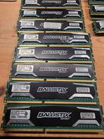 Ballistix 8gb pc3 ddr3 pc ram geheugen 12800u 2x4gb kit, Computers en Software, RAM geheugen, Gebruikt, 8 GB, DDR3, Ophalen of Verzenden
