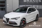 Alfa Romeo Stelvio 2.0 Veloce Q4 1e eig 280PK Alle opties De, Automaat, Met garantie (alle), Wit, Leder