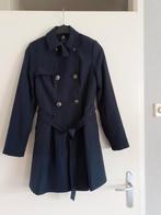 Donkerblauwe trenchcoat. Maat 32., Ophalen of Verzenden, Zo goed als nieuw, Maat 34 (XS) of kleiner, Blauw