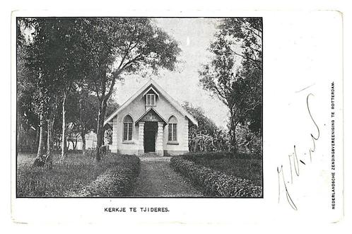 953860	Tjideres	West Java	Kerkje	Nederlandsche Zendingvereni, Verzamelen, Ansichtkaarten | Nederland, Ongelopen, Noord-Holland