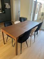 Ikea Ekedalen uitschuifbare eettafel donkerbruin, Huis en Inrichting, Tafels | Eettafels, Ophalen, Gebruikt, 100 tot 150 cm, 50 tot 100 cm