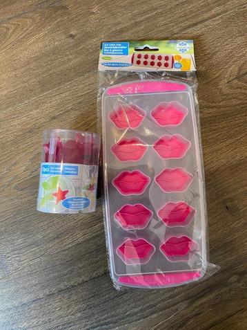 Ijsblokjes en vormpjes beschikbaar voor biedingen